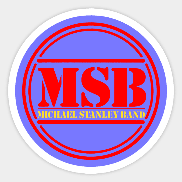 Michael Stanley Band Merch Sticker by kinu